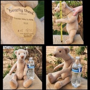 Bearly There Company Polar Bear Jointed Plush Stuffed Animal Vintage #25 of #75